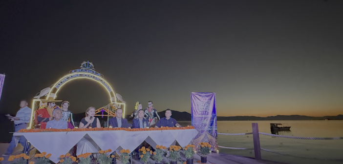 Chapala prepara canoas iluminadas y un mega altar frente al lago para el Día de Muertos