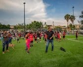 Ixtlahuacán de los Membrillos entrega cancha de futbol 7 en Lomas de Atequiza con inversión de 3.4 millones de pesos