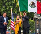 Alcalde de Poncitlán participa en el Grito de Independencia con paisanos en Pasadena