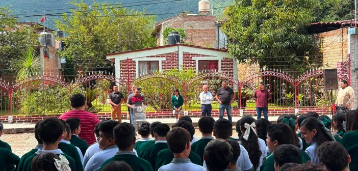 Heriberto García arranca obras por 7.5 millones de pesos; beneficiarán a cerca de 800 estudiantes