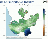 Octubre podría registrar lluvias por encima del promedio en Jalisco por influencia de El Niño