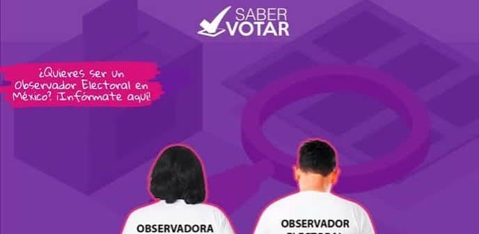 INE llama a la ciudadanía del Distrito 17 a participar como observadora electoral rumbo a 2027