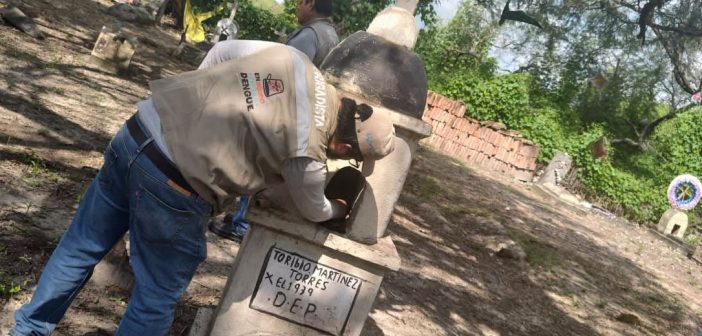 Ixtlahuacán de los Membrillos refuerza limpieza de panteones para prevenir el dengue